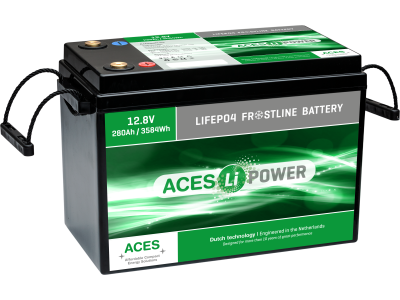Aces 12V 280Ah HFA Lithium Bluetooth Battery + Heater