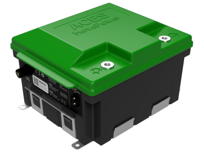 ACES 12V 27AH Mover Battery + Charger + On/Off