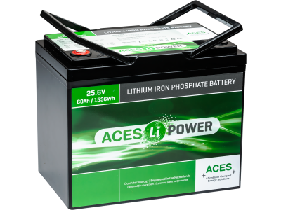 Aces 24V 60Ah HFA Lithium Bluetooth  Battery