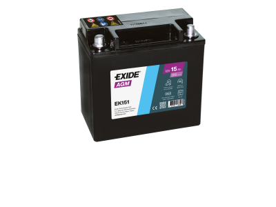 EXIDE Start-Stop Auxiliary 15Ah